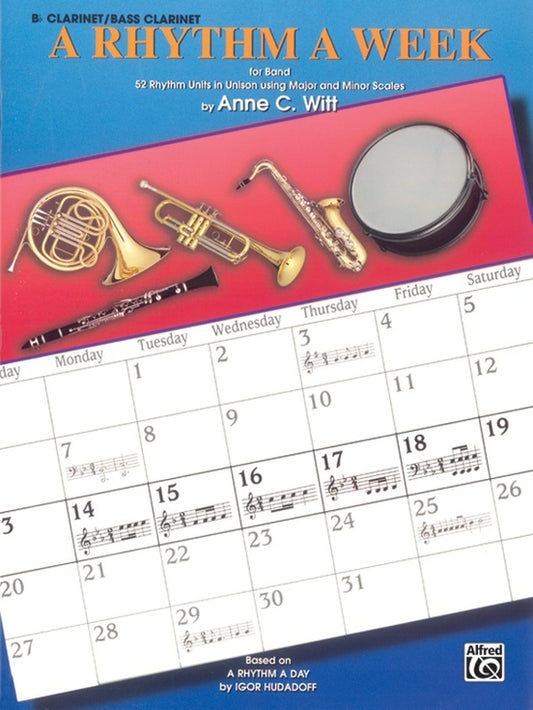 Rhythm A Week Band B Flat Clarinet / Bass Clarinet