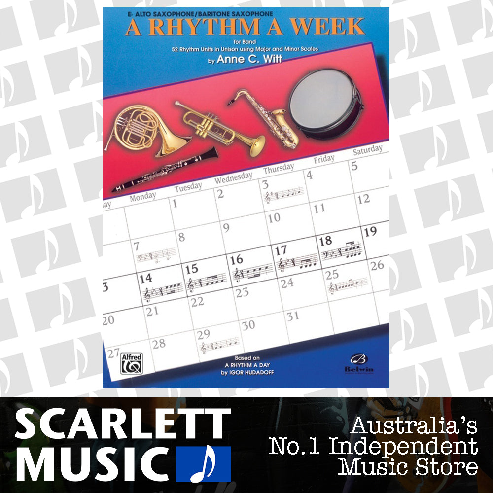 Rhythm A Week Band E Flat Alto Sax / Baritone Sax — view 2