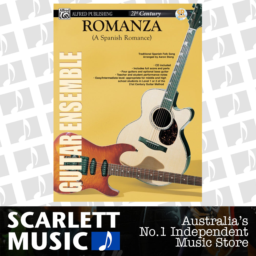 Romanza Guitar Ensemble Score/Parts/CD — view 2