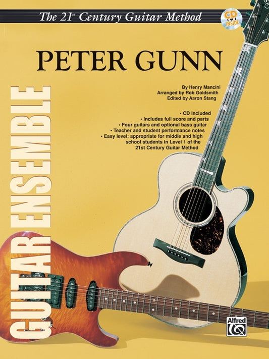Peter Gunn Guitar Ensemble Score/Parts/CD