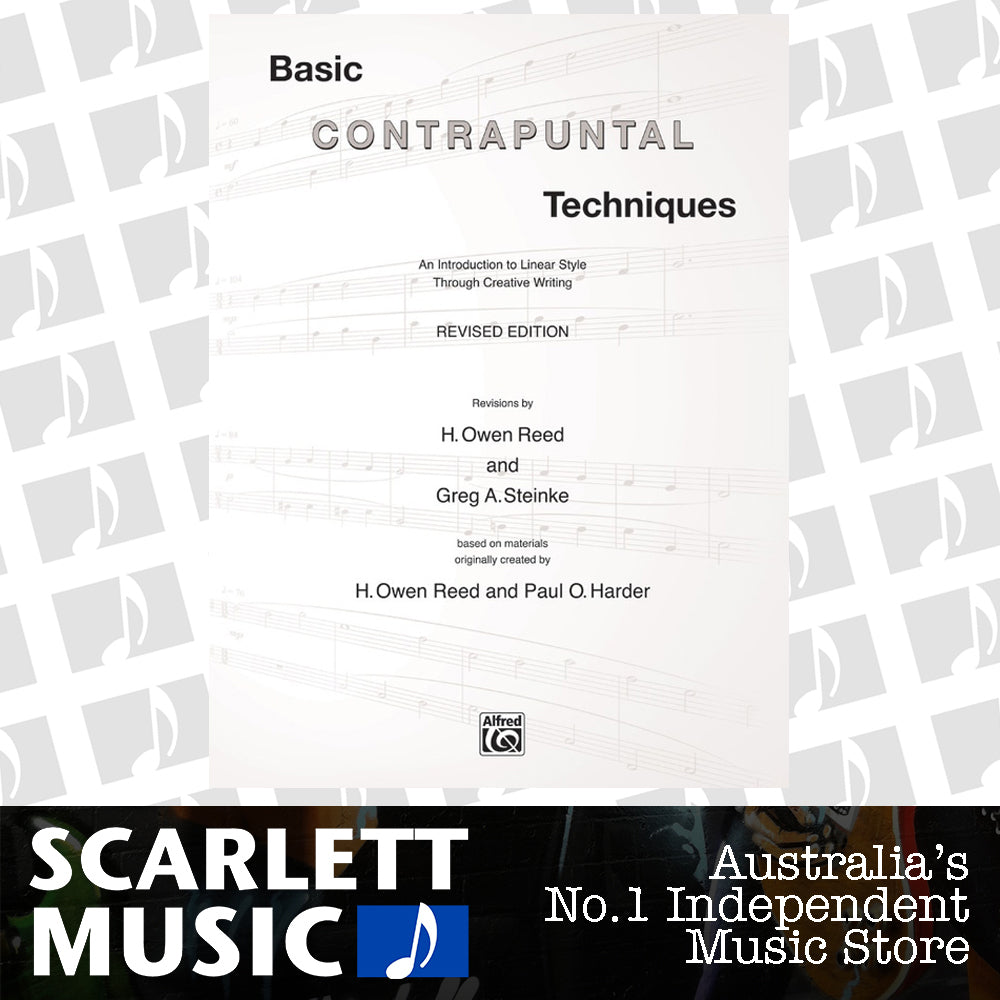 Basic Contrapuntal Techniques Book with 2 CDs — view 2