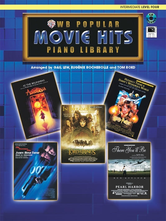 WB Popular Piano Library Movie Hits Level 4 Book/CD
