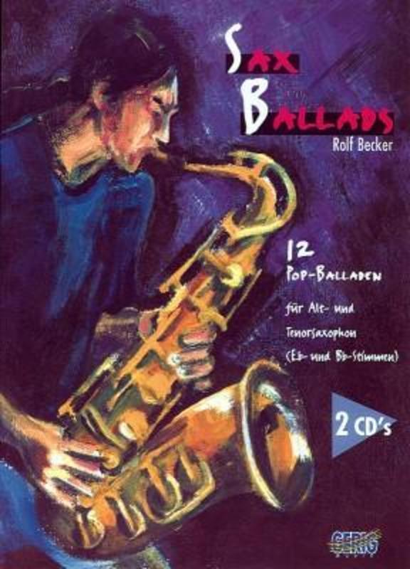 Sax Ballads Book 1 Alto Or Tenor Sax Book/CD Book