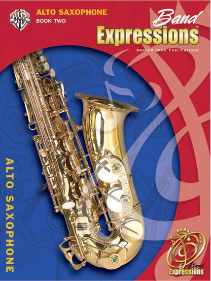 Band Expressions Book 2 Gr 2 Student Alto Sax Book/CD