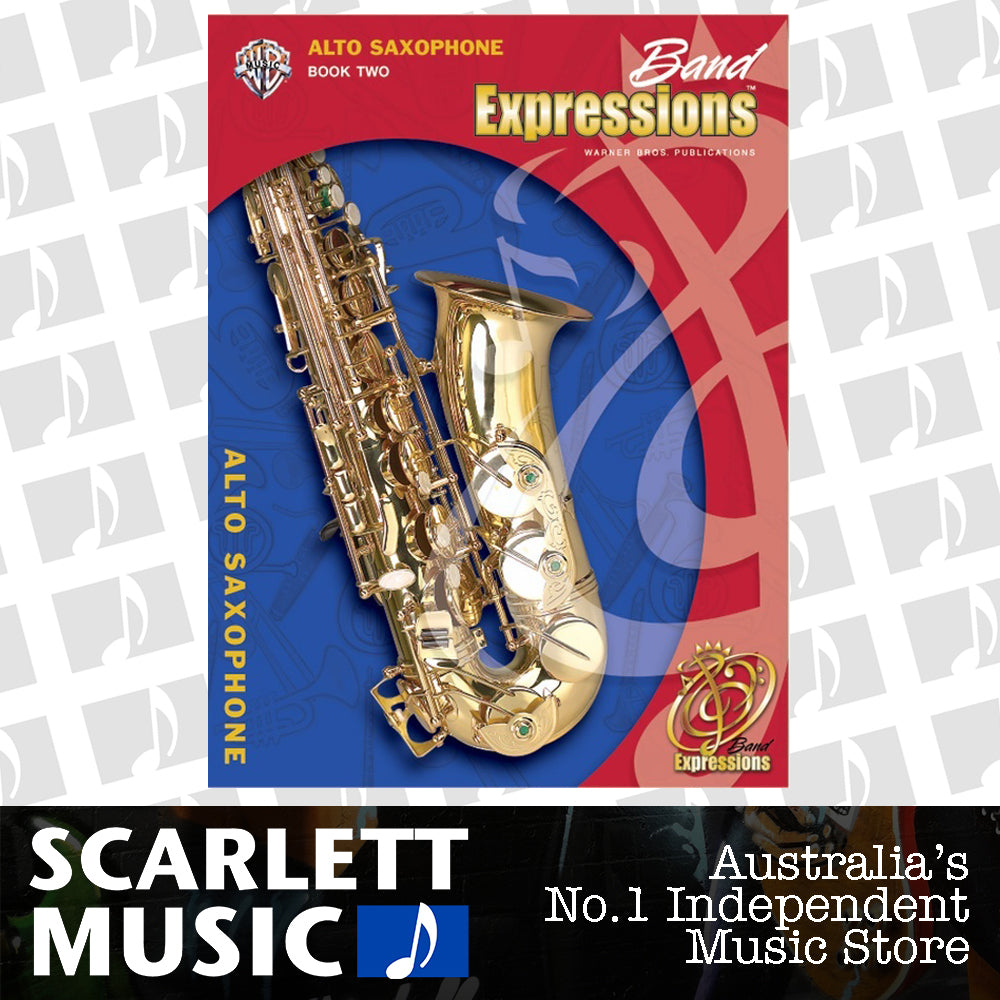Band Expressions Book 2 Gr 2 Student Alto Sax Book/CD — view 2