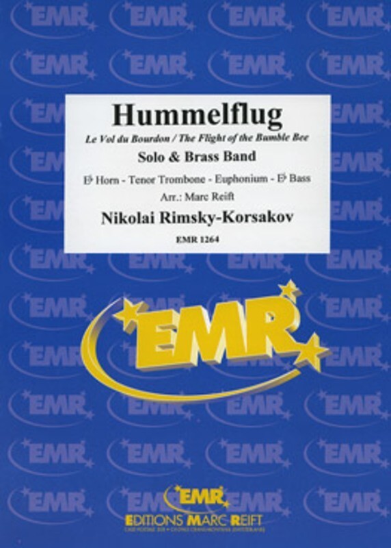 Flight Of The Bumble Horn Solo/Brass Band Score/Parts Book