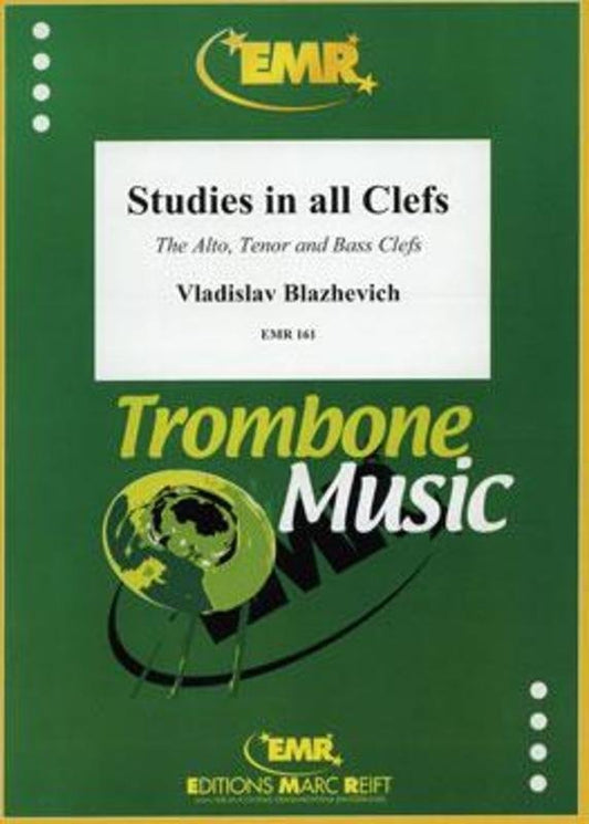 Blazhevich: Clef Studies — Trombone (Editions Marc Reift)