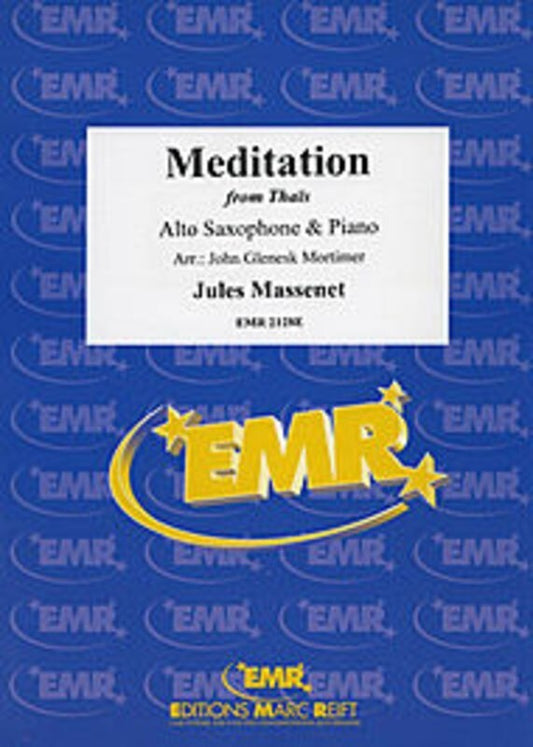 Meditation From Thais Alto Sax / Piano Book