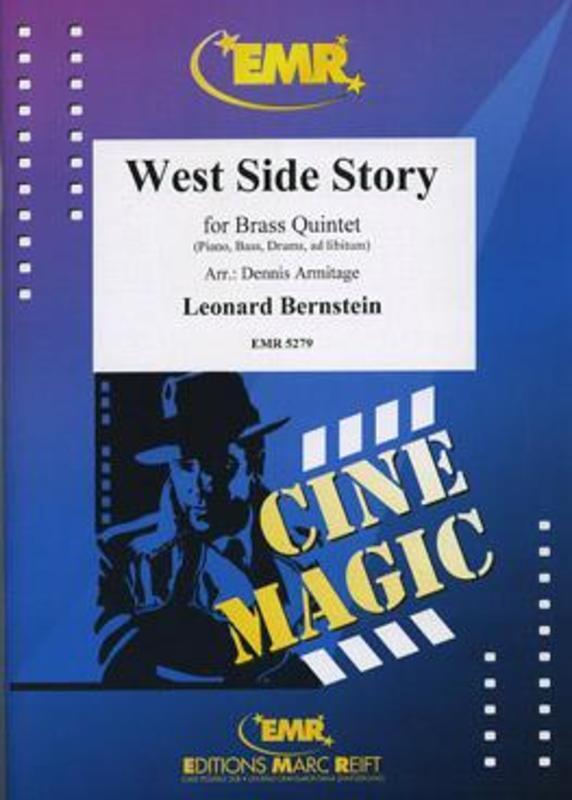 West Side Story Selection Brass Quintet Book