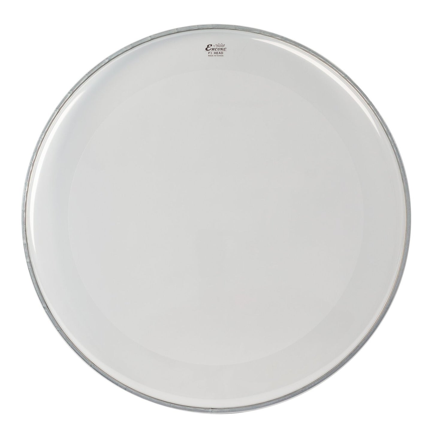 REMO ENCORE POWERSTROKE 3 Clear 24" Bass Drum head. Clear.