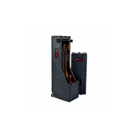 ENKI X2 Dual Electric Guitar Case with Composite Core Wheel System