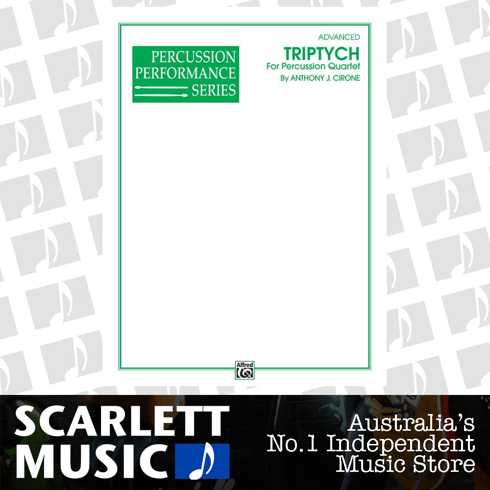 Triptych Percussion Ensemble Sheet Music — view 2