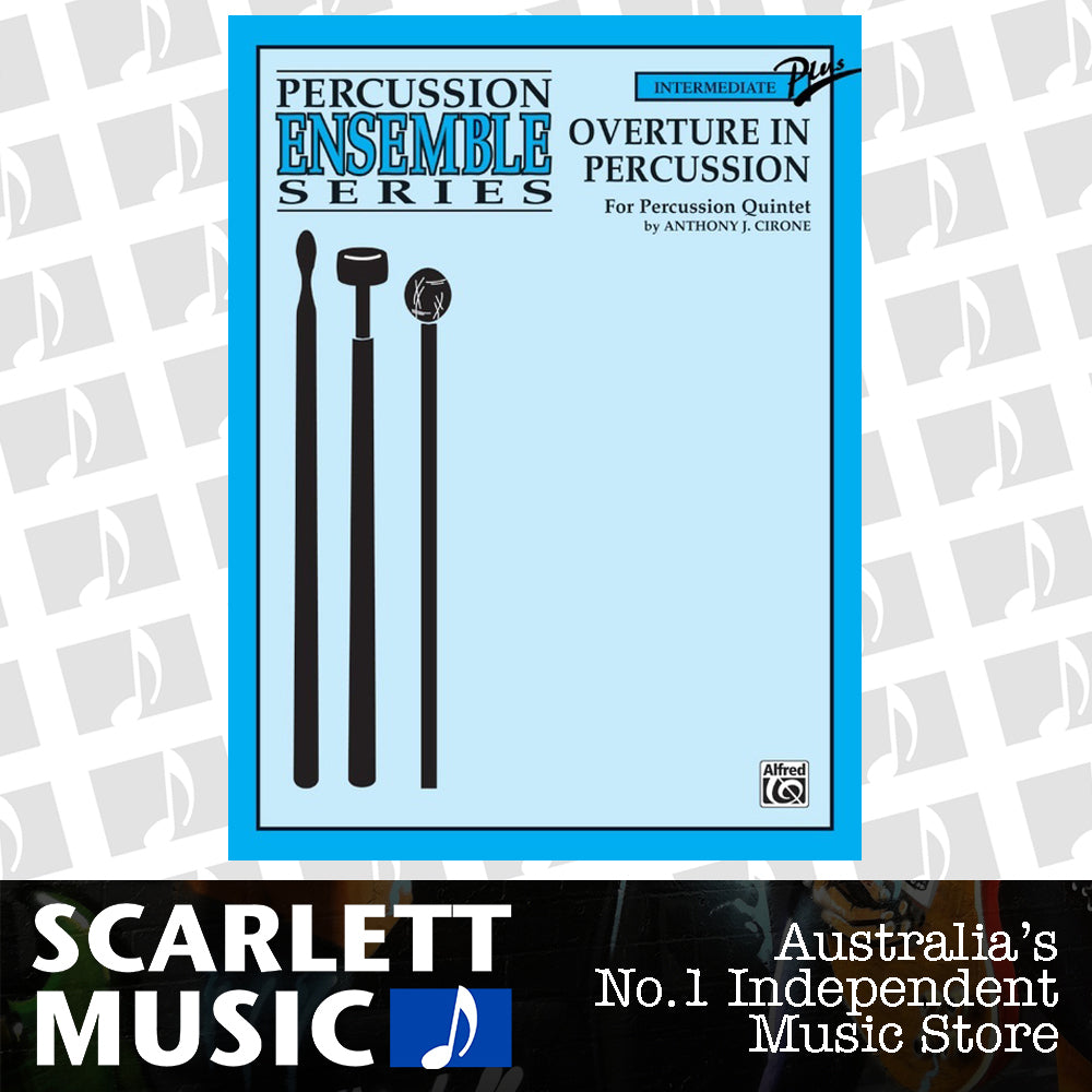 Overture In Percussion Percussion Ens — view 2
