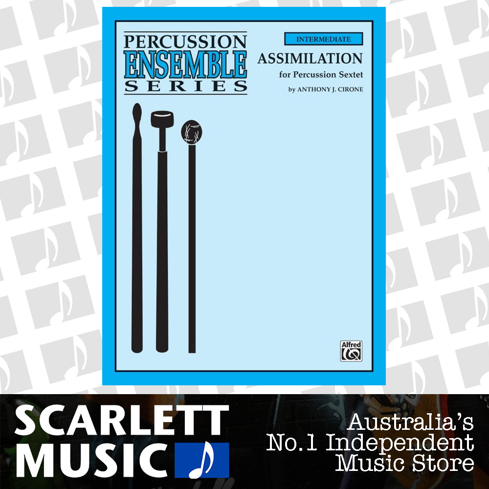 Assimilation for Percussion Sextet Sheet Music — view 2