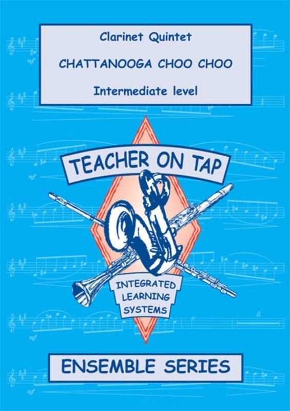 Chattanooga Choo Choo Clarinet Quintet (Music Score/Parts/CD-Rom) Book