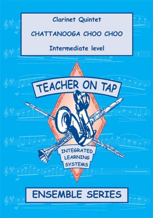 Chattanooga Choo Choo Clarinet Quintet (Music Score/Parts/CD-Rom) Book