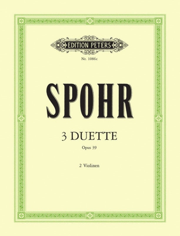 Duets 3 Op 39 2Violin (Softcover Book)