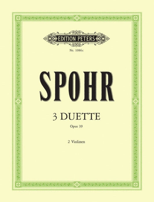 Duets 3 Op 39 2Violin (Softcover Book)