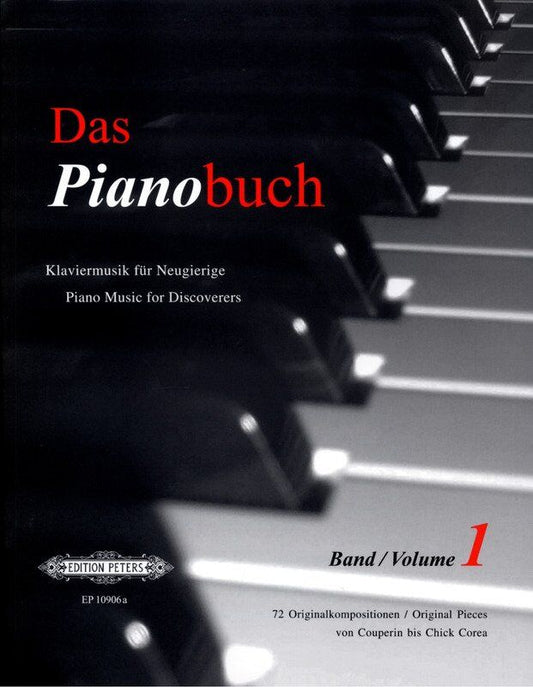 Das Pianobuch Vol. 1 - Piano Solo Edition Peters
