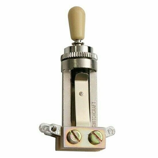 Dimarzio Toggle Switch Straight Creme Knob