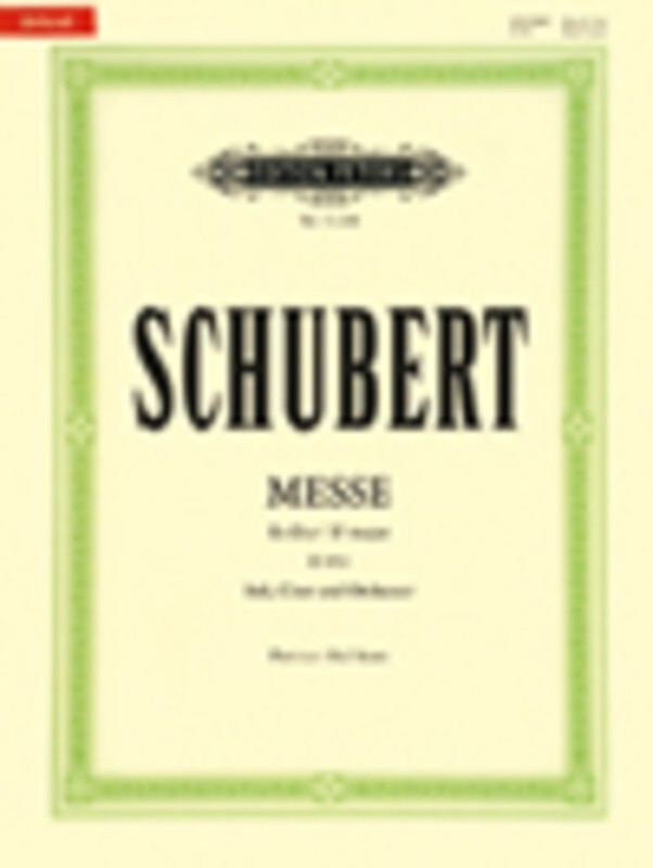 Mass No 6 E Flat D950 Urtext (Softcover Book)