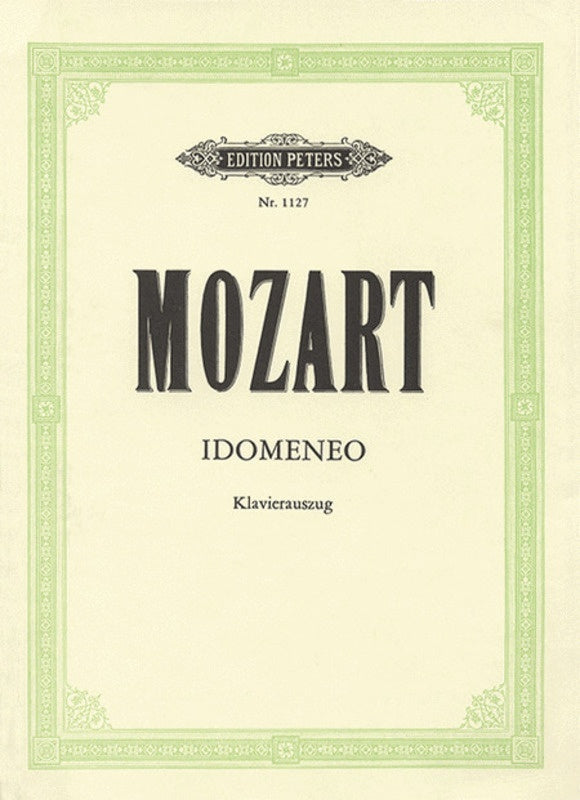Idomeneo Ger/It (Softcover Book)
