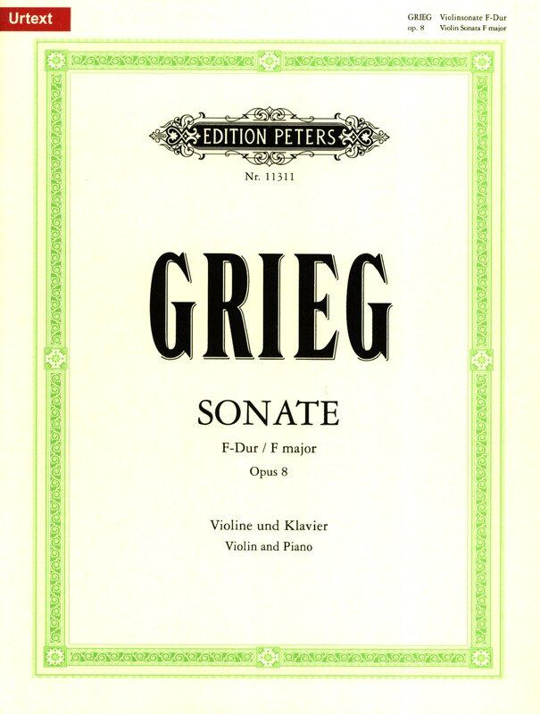 Grieg - Sonata No 1 Op 8 for Violin and Piano