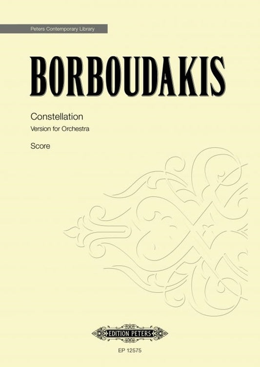 Borboudakis - Constellation For Orchestra Full Score (Pod) Score