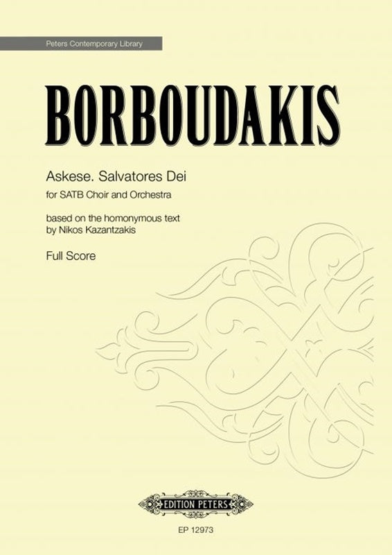 Borboudakis - Askese Salvatores Dei Orchestra Score (Pod) Score