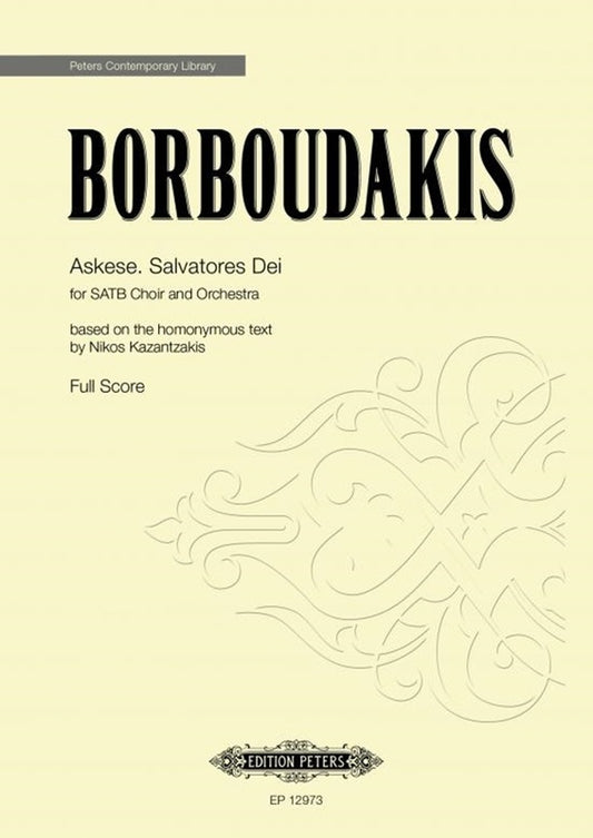 Borboudakis - Askese Salvatores Dei Orchestra Score (Pod) Score