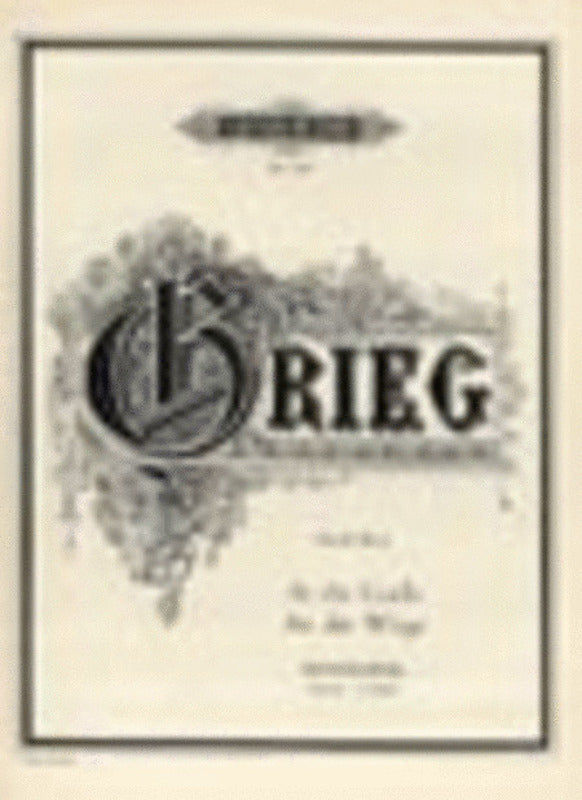 At The Cradle Op 68 No 5 (Softcover Book)