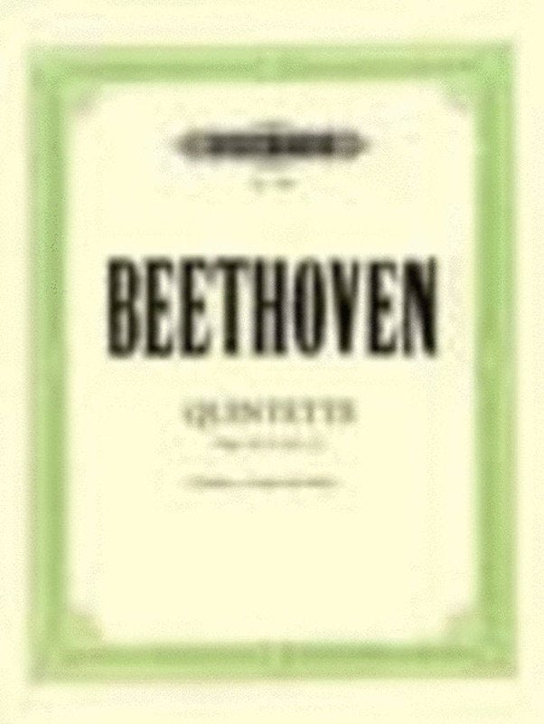 Beethoven: String Quintets Op. 29, 4, 104 & 137 — String Quintet (Edition Peters)