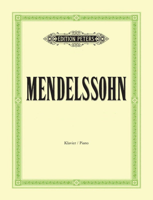 Variations Serieuses Op 54 (Softcover Book)