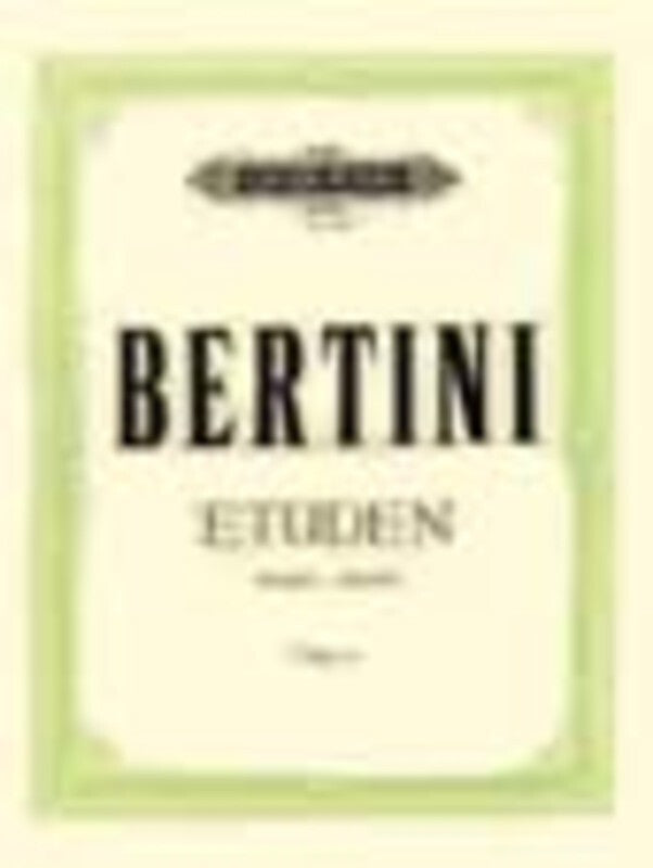 Bertini - 24 Studies Op 32 Vol 2 (Softcover Book)