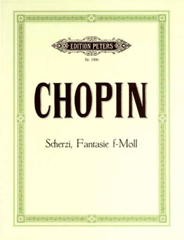 Scherzos Fantasy F Min Ed Scholtz Pozniak (Softcover Book)