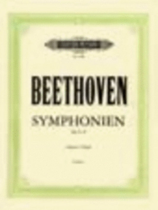 Beethoven - Symphonies Nos 6-9 Piano Arr Singer (Softcover Book)