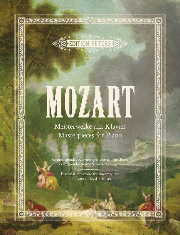 Mozart: Masterpieces for Piano - 176 Pages, Piano Solo Edition by Wolfgang Amadeus Mozart, Intermediate to Advanced Level