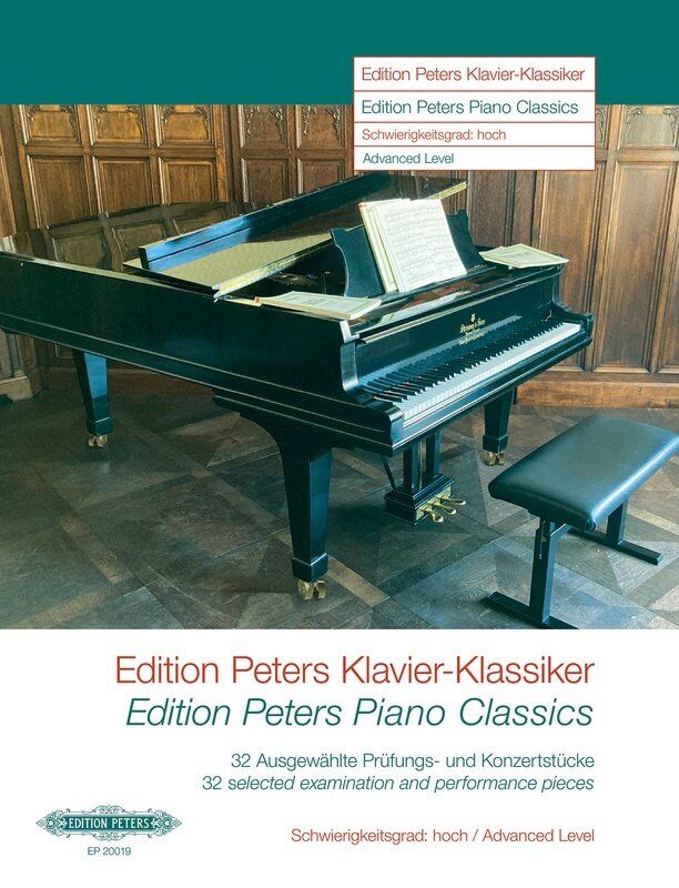 Edition Peters Piano Classics: Advanced Level Piano Solo 160 Pages