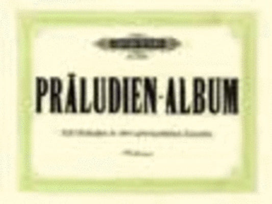 Album Of Preludes Ed Wolfram (Softcover Book)