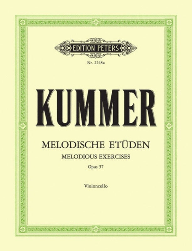 Melodious Exercises 10 Op 57 (Softcover Book)