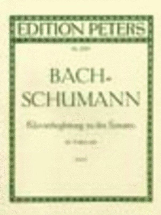 Piano Accompaniment to Sonatas for Solo Violin Vol 2 by Robert Schumann, Edition Peters