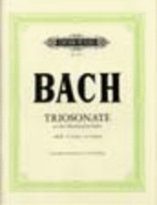 Trio Sonata Musical Offering Flute Violin Piano (Music Score/Parts) Book