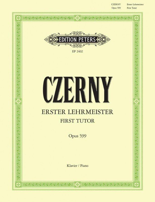 Czerny First Tutor Op. 599 - 100 Short Exercises for Piano