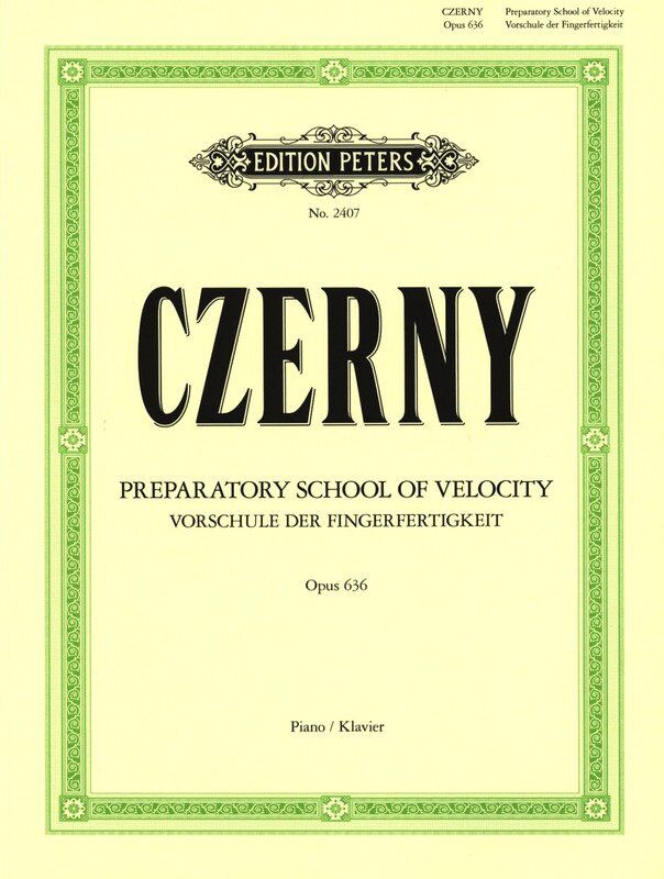 Czerny Preparatory School of Velocity Op. 636 for Solo Piano - Edition Peters