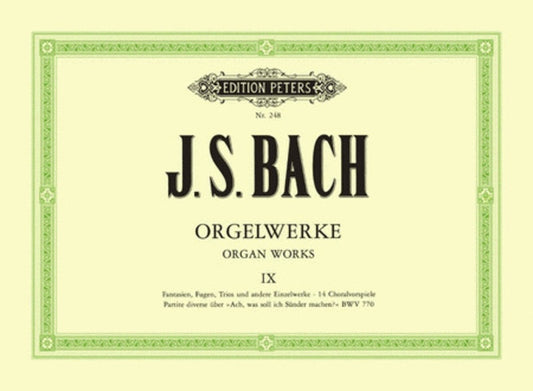 Organ Works Book 9 (Softcover Book)
