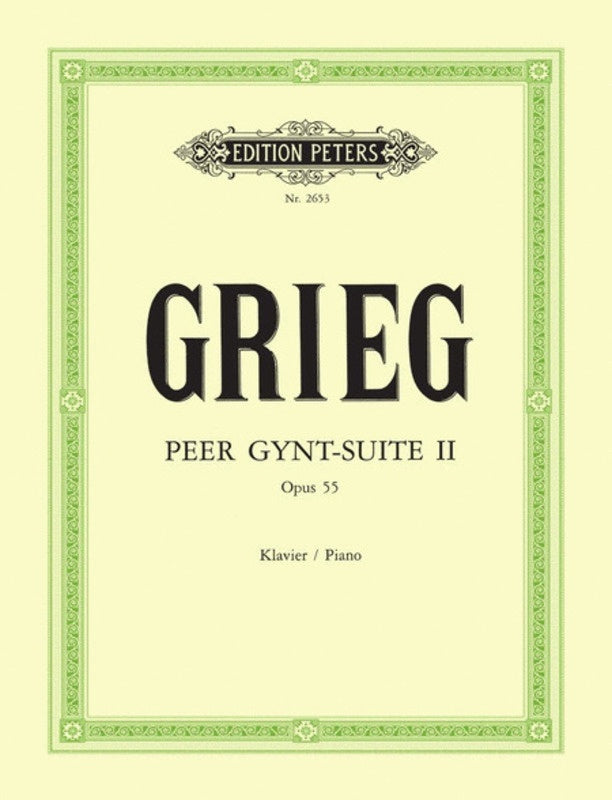 Peer Gynt Suite No 2 Op 55 (Softcover Book)