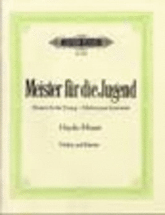 Masters For The Young Album Violin/Piano (Softcover Book)