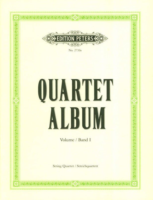 Quartet Album No. 1 String Quartet by Edition Peters