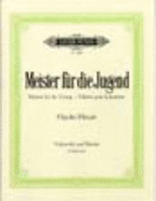 Masters For The Young Album Vc/Piano (Softcover Book)
