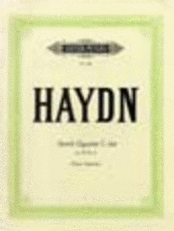 Haydn String Quartet Op. 76 No. 3 in C Major 'Emperor' - Edition Peters, 155 Pages